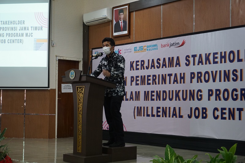 Wakil Gubernur Emil Dardak Ajak Stakeholder Kolaborasi untuk Millenial Job Center (MJC)