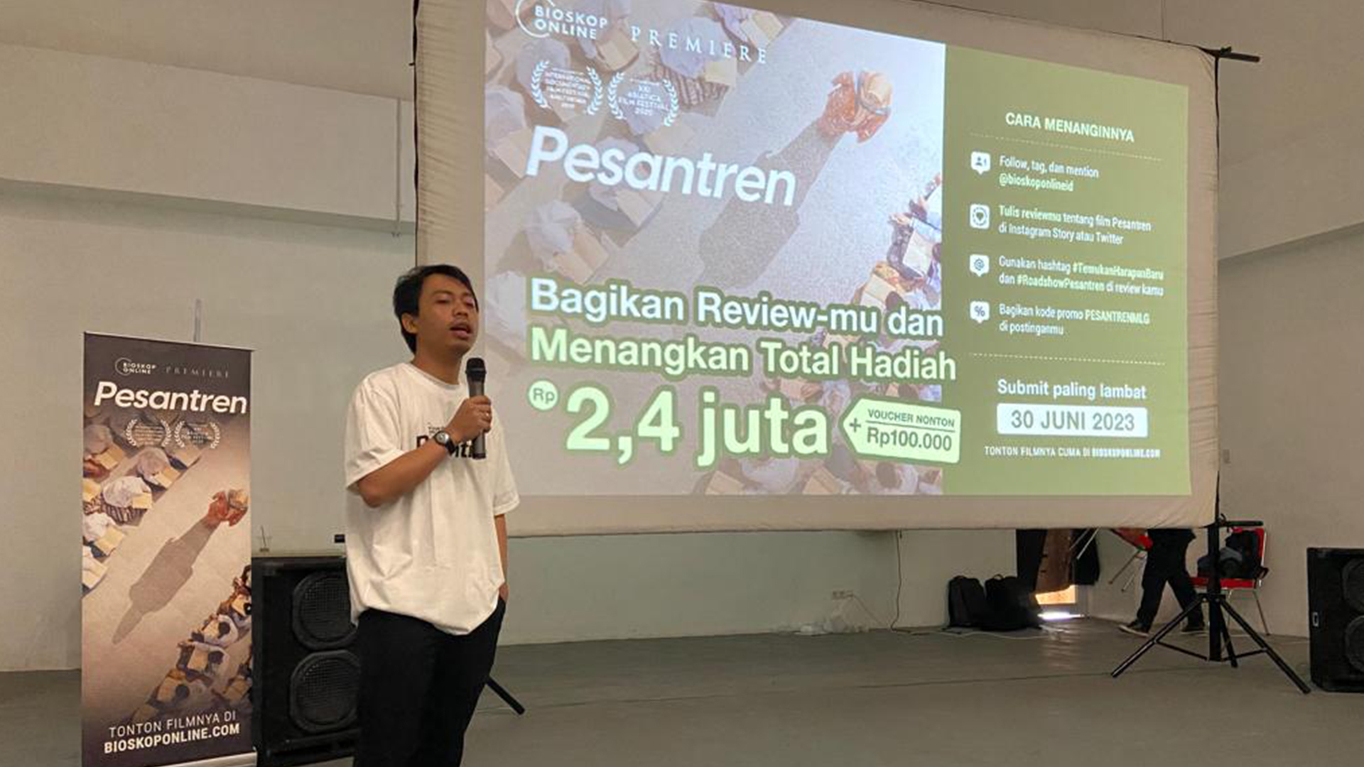 Bioskop Online Hadirkan Roadshow Film Pesantren di Malang, Ajang Mempertemukan Karya Dokumenter dengan Penonton yang Lebih Luas