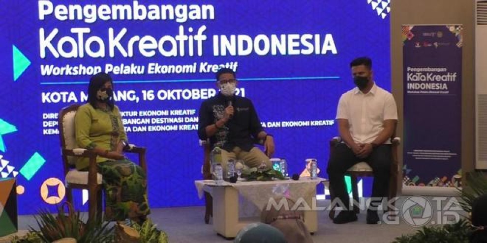Kunjungan Kerja ke Malang, Sandiaga Uno Yakin Pelaku UMKM Dapat Bangkit