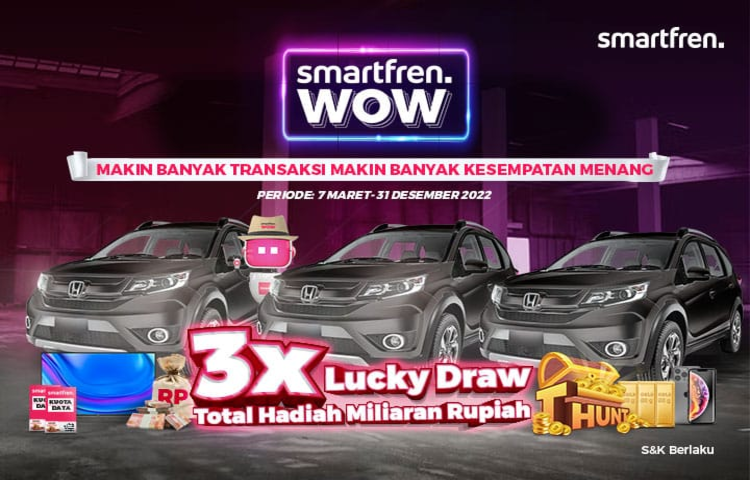 Yuk! Ikuti Smartfren WOW Treasure Hunt dan Menangkan Berbagai Hadiah