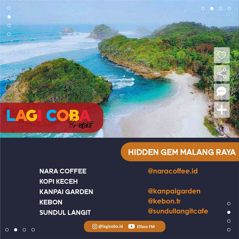 Lagi Coba Top Hidden Gem Malang Raya