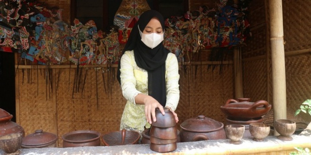Belum Ada Pengunjung, Kampung Budaya Polowijen Tetap Berkreasi