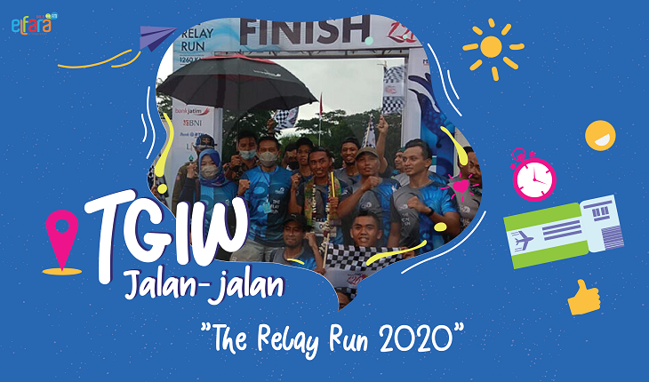 The Relay Run 2020, Pecahkan Rekor MURI