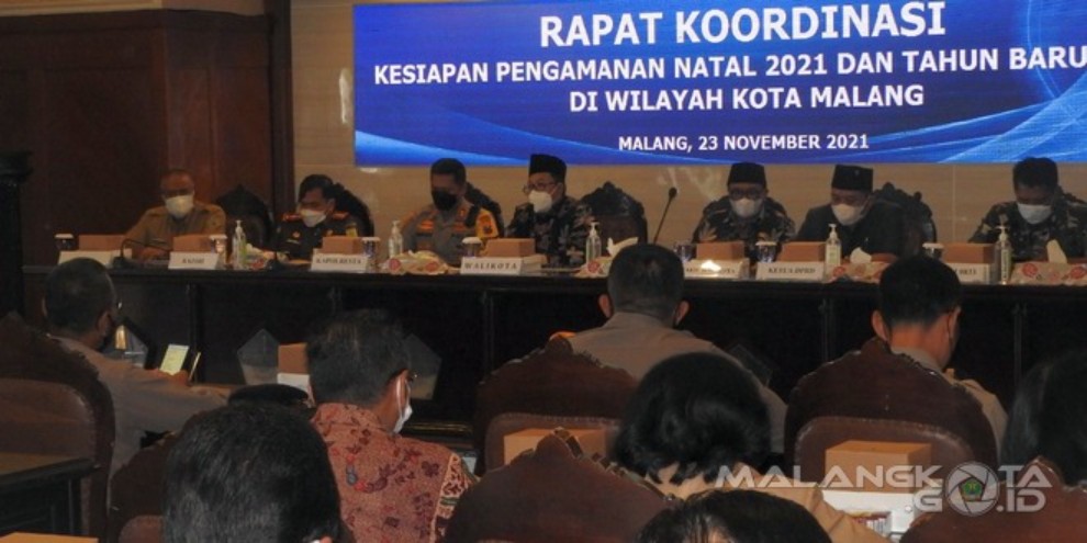 Mendekati Nataru 2022, Pemkot Malang Siap Jaga Keamanan dan Ketertiban