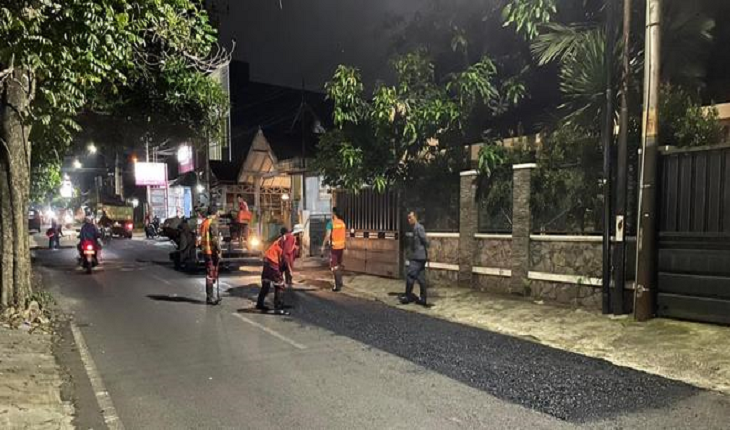 18 Hari, 45 Jalan Berhasil Diperbaiki DPUPRPKP Kota Malang