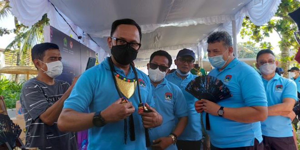 Produk-Produk Asli Malang Laris Manis di APEKSI Outlook Denpasar