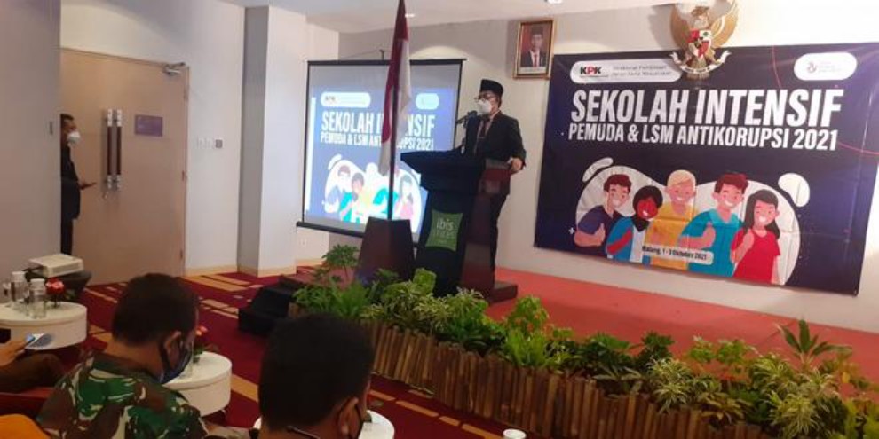 KPK Gelar Sekolah Intensif Pemuda dan LSM untuk Lawan Korupsi