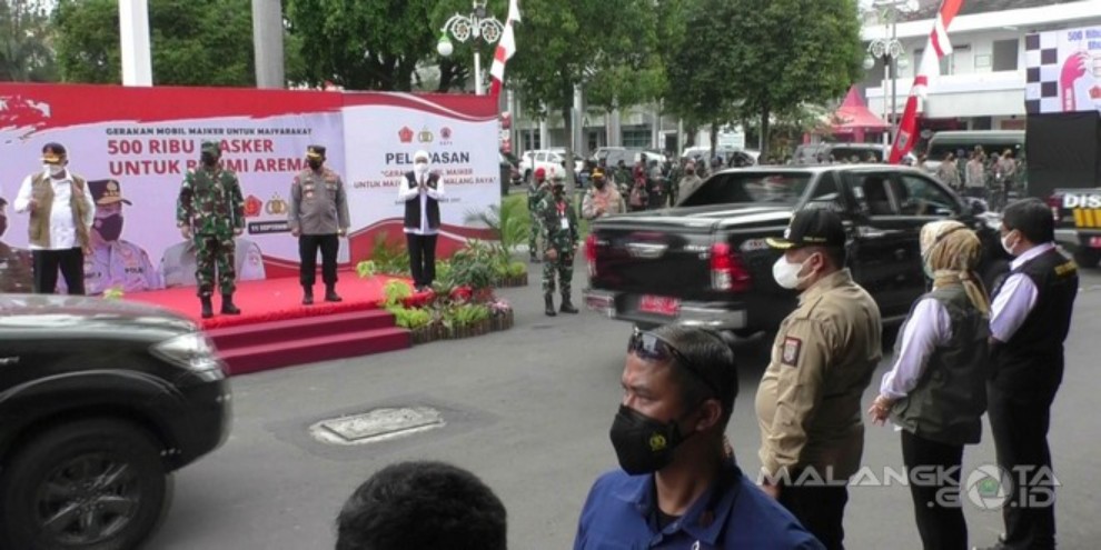 Wujudkan Indonesia Bebas Pandemi, BPNB Luncurkan Program Mobil Masker