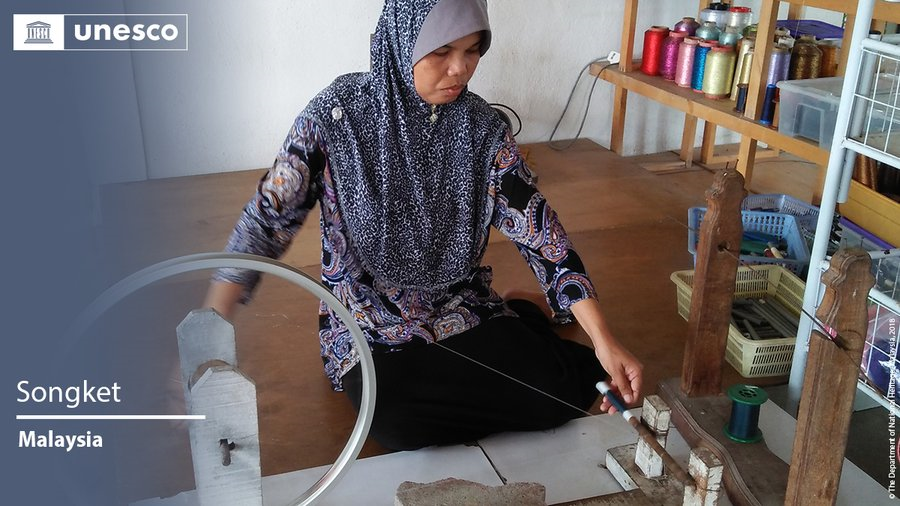 UNESCO Tetapkan Songket sebagai Warisan Budaya Malaysia