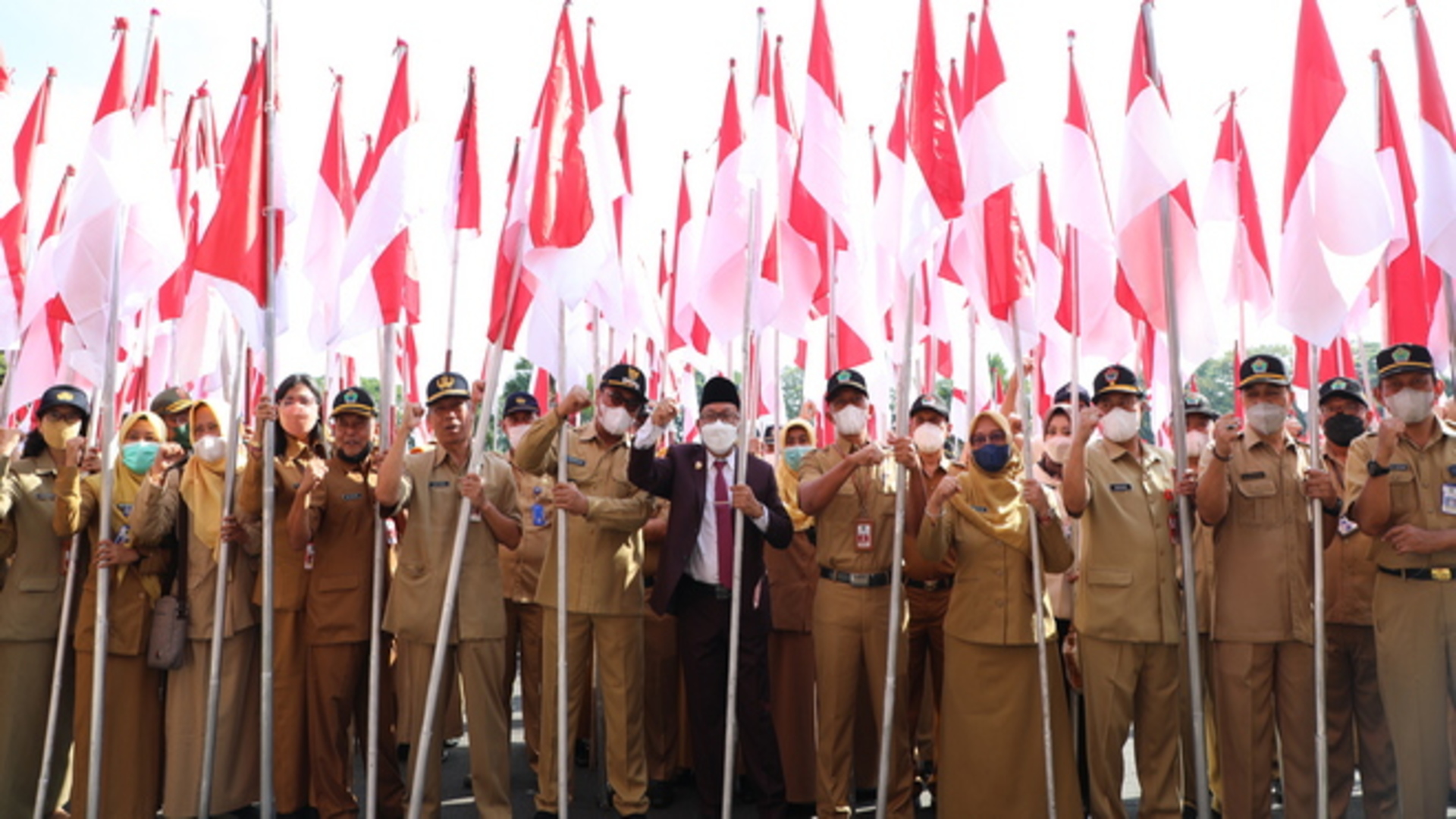 Gebyar Pemasangan Bendera Merah Putih, Menambah Rasa Nasionalisme dan Patriotisme