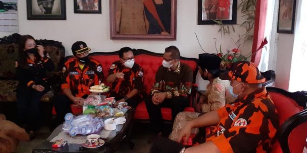 Silaturahmi ke Mako Pemuda Pancasila, Sutiaji Ingin Maksimalkan Potensi Kaum Muda