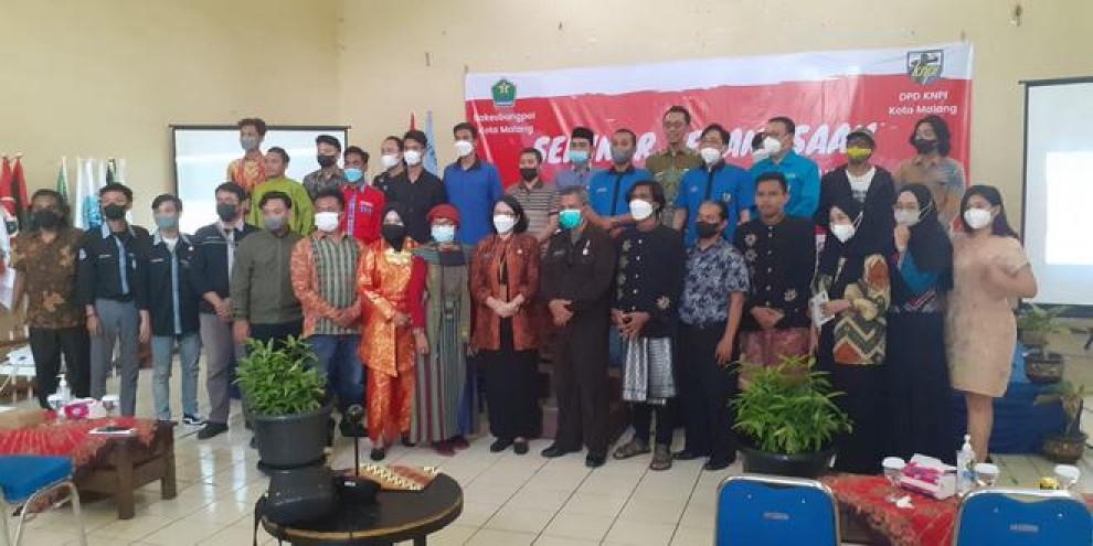 Kuatkan Persatuan Pemuda Malang, Bakesbangpol Jalin Sillaturahmi Sumpah Pemuda