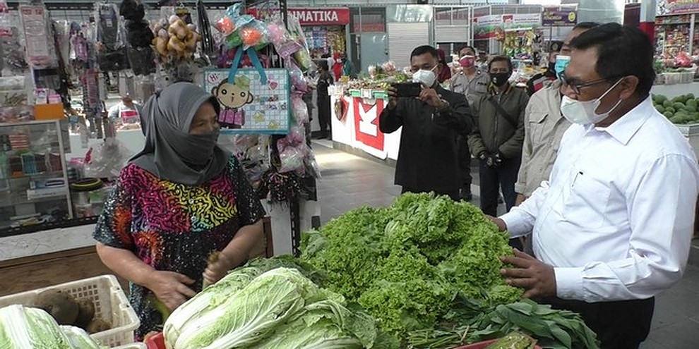 Disulap Menjadi Pasar Sehat, Pasar Kasin Jauh Lebih Bersih dan Nyaman