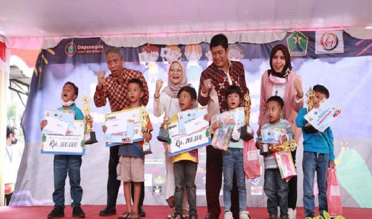 Gelar Festival Hari Anak Nasional 2022, Pemkot Malang Ajak Anak-Anak Gemar Membaca