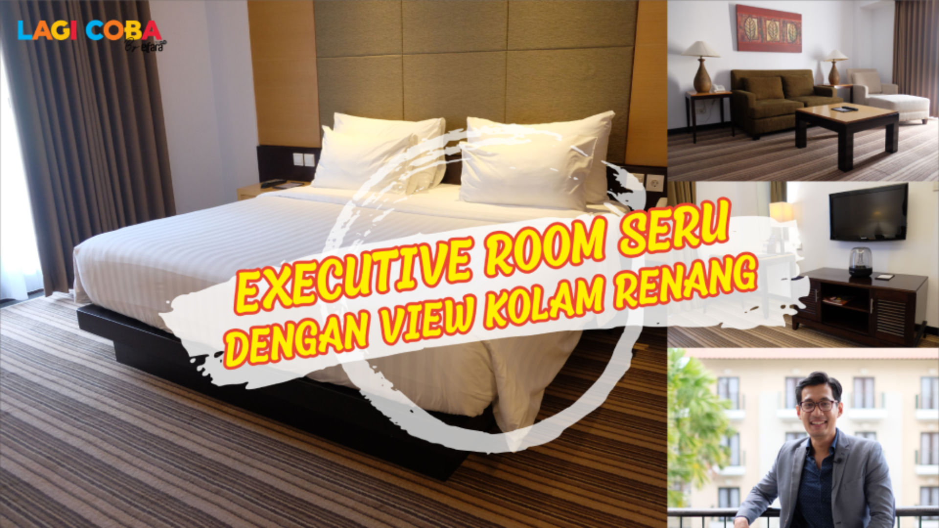 Lagi Coba Executive Room Seru Dengan View Kolam Renang