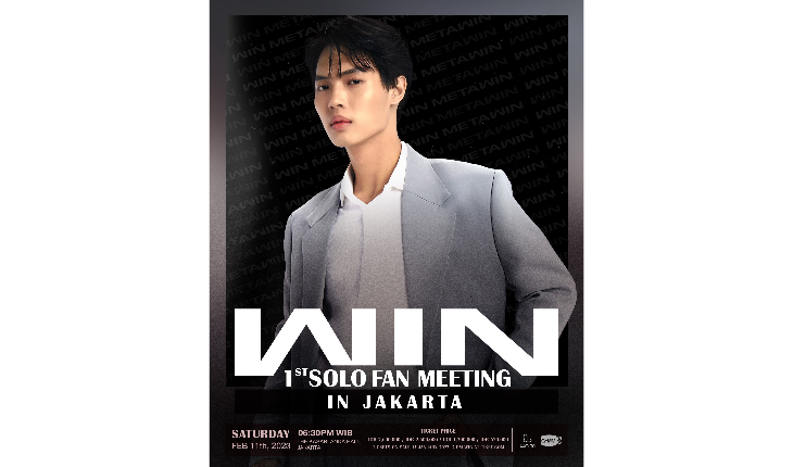 WIN METAWIN 1ST SOLO FAN MEETING IN JAKARTA